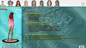 gina, is that foot massage in the big city turning erotic with your big tits and ass?