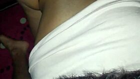 Delicious brunette amateur enjoys the moment