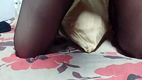 Asian Young Wife Masturbates With Toys In Wet Open Crotch Stockings