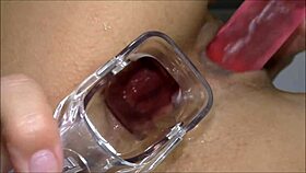 helena moeller gets wild with anal toy play