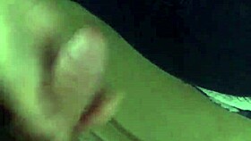 chubby latina with big tits jacking off that monster cock