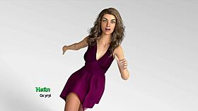 Girlfriend's excitement in game porn story 2