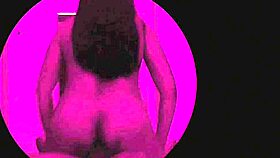 Hotwife And Bull Dance In Glory Hole Booth With Spy Camera