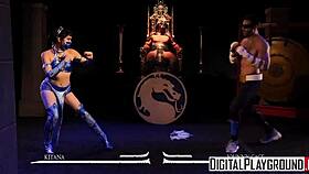 Dive into this Mortal Kombat parody with milf femdom licking and ass fucking.