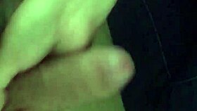 chubby latina with big tits jacking off that monster cock