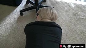 sexy blonde secretary ginger banks gets fucked by boss with monster cock outdoor hardcore