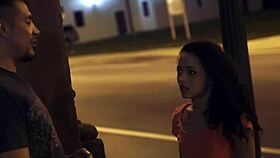 Is Petite Teen Ready for Rough Public Bondage and Facial?