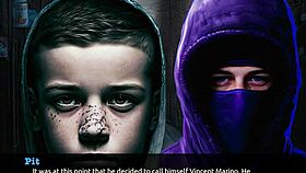 Group blowjob with big tits and shaved pussy