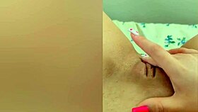 i'm spreading my little 18+ legs to prepare my young shaved pussy for you, riding and masturbating big ass orgasm