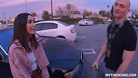 Is This Asian American Teen 18+ Babe on a Blowjob Mission?