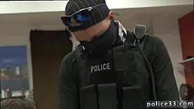 Mean Cops Apprehend Robbery Suspect With Intense Gay Action