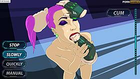 lets play cybersex 2077, big tits and assfucking creampie