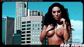 asa akira teases with nasty asian dance