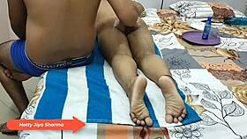 Today Jiya Bhabi Takes Full Body Massage From Hot Sexy Boy!