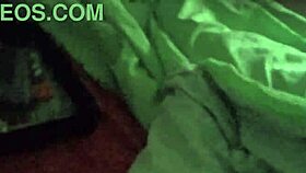 Old Man Enters Sister-In-Law's Room And Records Curvy Mexican Milf Voyeuristically.