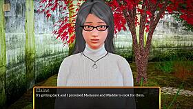 My new family in erotic game adventure