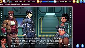 comix harem-hero academy 2 features tits, blowjob, and ass licking action.