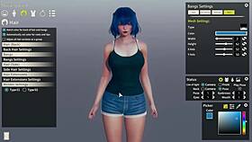 I'm creatin a new charcter in porn videogame to fuck it later