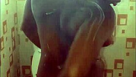 Me n my African girl poundin' doggystyle after shower