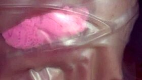 Woman In Ring Gag Endures Humiliation And Spanking