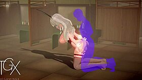 Fantasy Girl Dominates Intense Hentai Gaming Sex. She Explores 3D Anime Worlds.