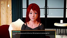 My new family in erotic game adventure