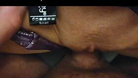 Amateur couple in homemade webcam session with blonde wife