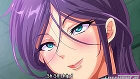 Anime orgy with classmate featuring big tits and monster cocks 😈