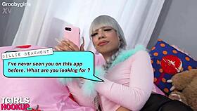 tgirls hookup in garage with humiliation and punishment