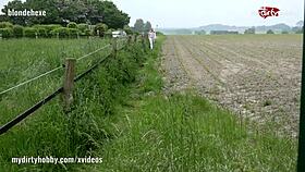 My Dirty Hobby - Ever Seen a Public Latex Fan Get Nailed Hard?