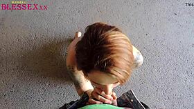 Horny Milf Blowjobs on the Street