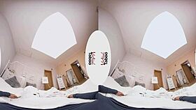 i got lost in virtual taboo with blonde threesome and shaved pussy