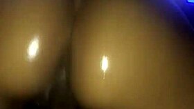 nasty ebony rides dick backwards in intense sex session 😈