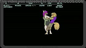 predation all scenes featuring cartoon furry in public outdoor settings