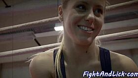 Are These Lesbian Beauties Licking Each Other's Pussies in Glamour Wrestling?