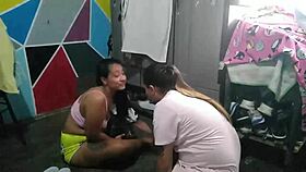 Boss makes latina employee search for shoes, squeezes her huge ass, and undresses her