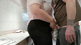 German Milf’s Fat Tits Bounce Hard