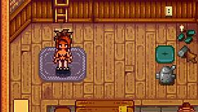 i explore stardew valley with maru in this first part, spanish version