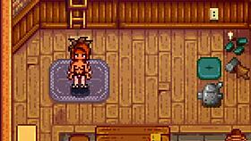 i explore stardew valley with maru in this first part, spanish version