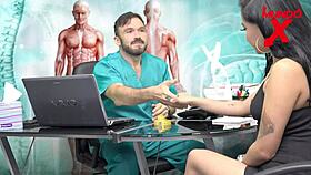 nutritionist couldn't resist and fucked the patient hard in the ass after spotting her in underwear