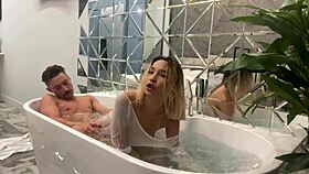 Pretty Teen Feels Intense Pleasure Swallowing And Assfucking Big Cock