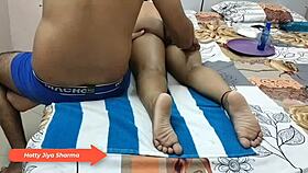 Today Jiya Bhabi Takes Full Body Massage From Hot Sexy Boy!