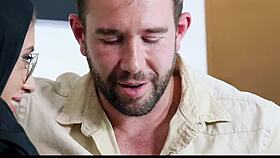 Look At That Petite Arab Teen Getting Fucked!