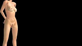 An Animated 3d Cartoon Sex Video Of A Beautiful Girl Giving Sexy Poses In Many Positions.