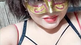 The sexy chubby babe sends porn to her stepbrother and lures him to her house for sex