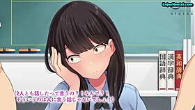 Girls enroll in former boys school and enjoy hentai adventures