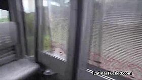 Intense emotions surge as big tit latina flashes during fucking interview casting