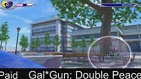 Gal gun double peace episode 4-1 in anime game style