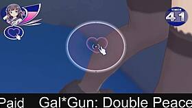 Gal gun double peace episode 4-1 in anime game style