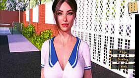 Being a dik chick route 51 kiss with jill in changing rooms